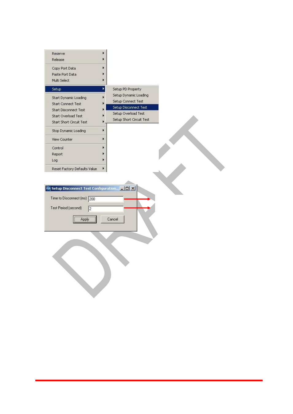 5 setup disconnect test | Xtramus NuApps-POE V1.0 User Manual | Page 27 / 43