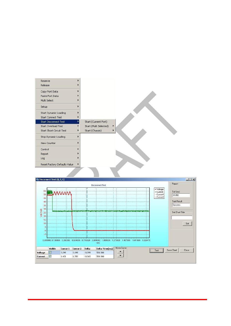 3 start disconnect test | Xtramus NuApps-POE V1.0 User Manual | Page 32 / 43