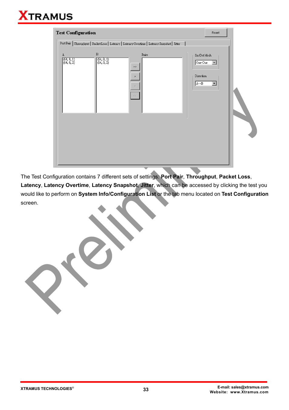 Xtramus NuApps-QoS-RM V1.1 User Manual | Page 33 / 51