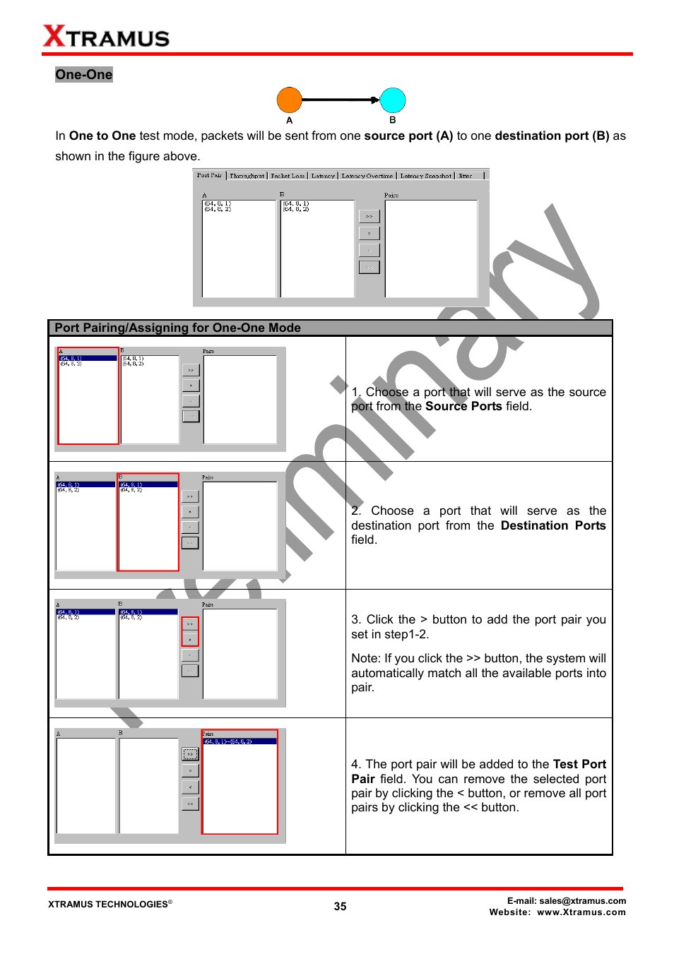 Xtramus NuApps-QoS-RM V1.1 User Manual | Page 35 / 51