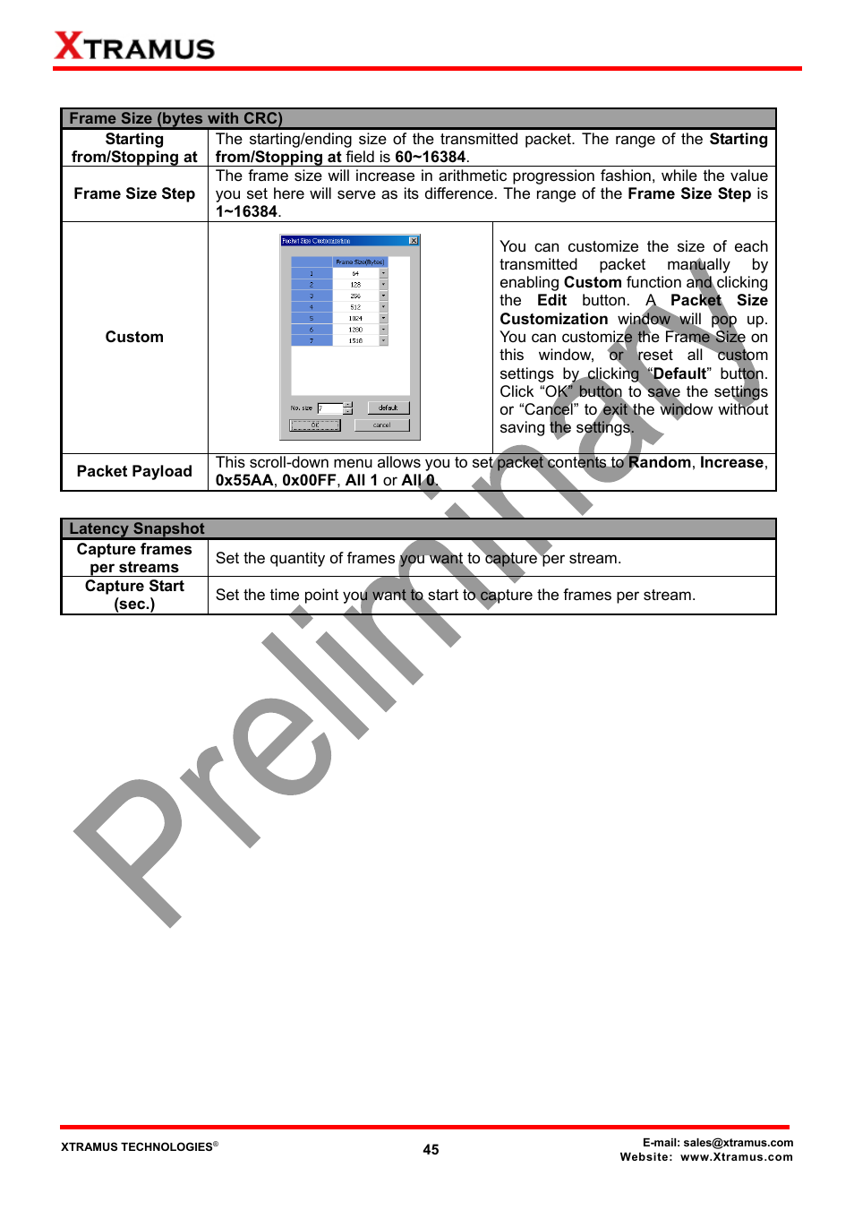 Xtramus NuApps-QoS-RM V1.1 User Manual | Page 45 / 51