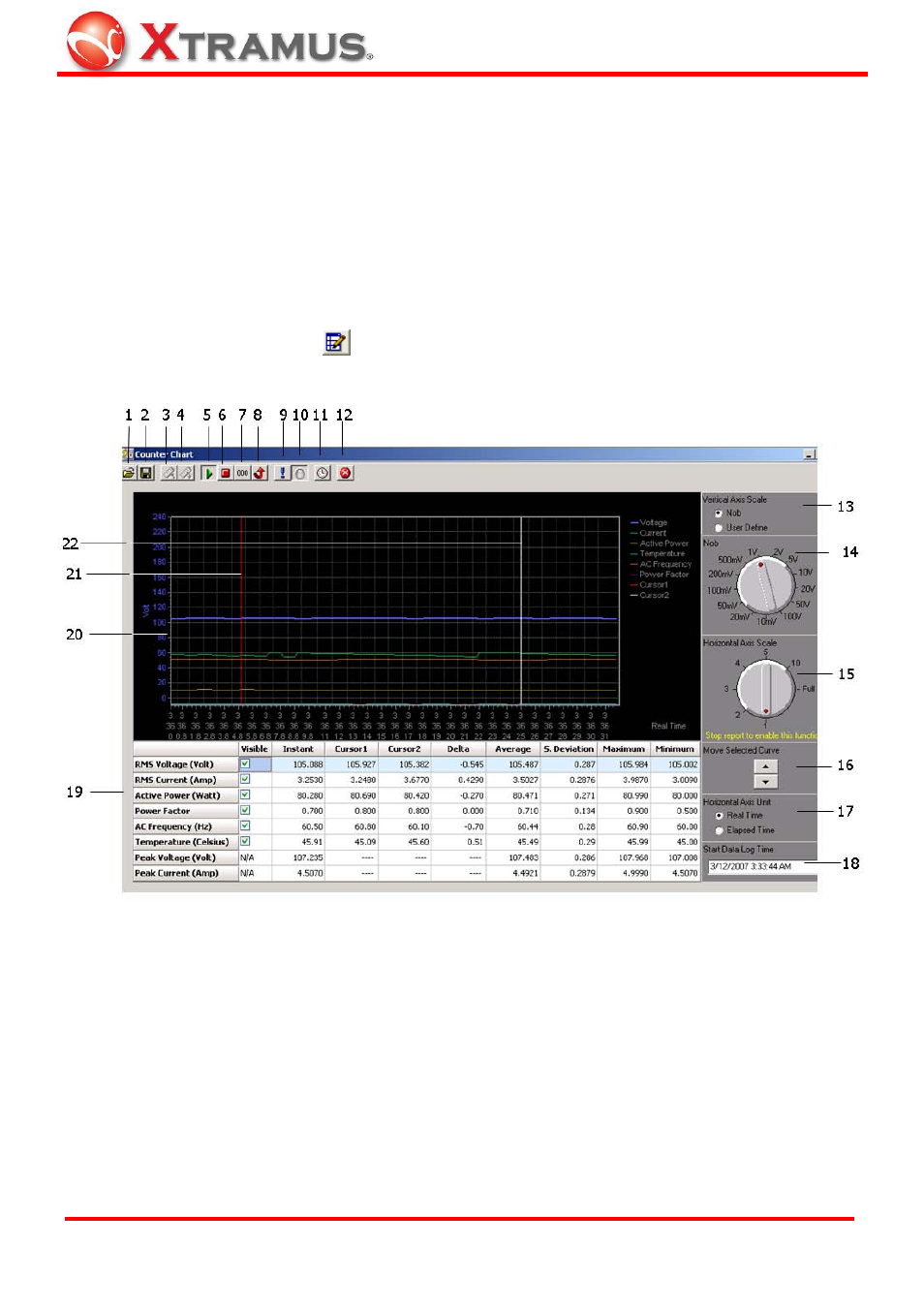 2 show statistics, Show statistics | Xtramus NuOutlet-LN V1.1 User Manual | Page 28 / 46