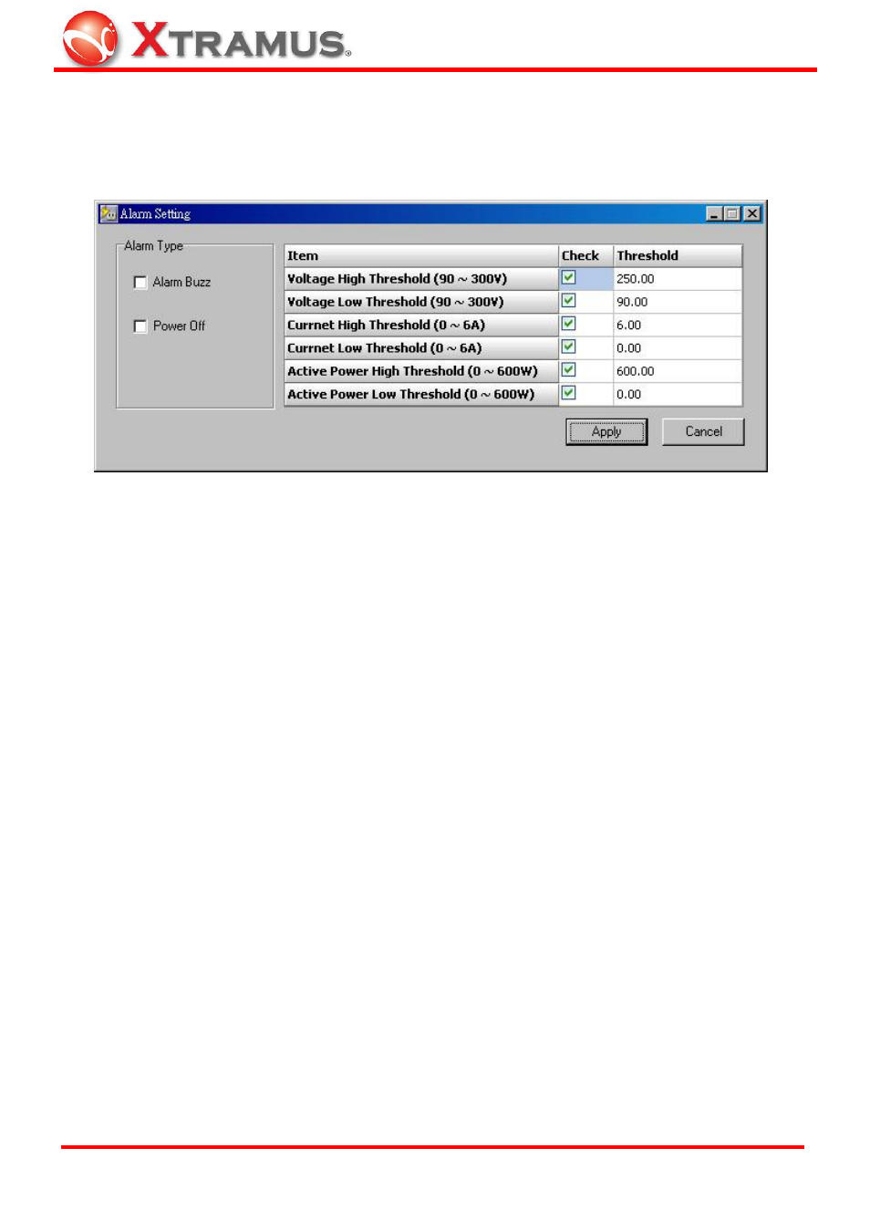 3 alarms, Alarm setting, Alarms | Xtramus NuOutlet-LN V1.1 User Manual | Page 30 / 46