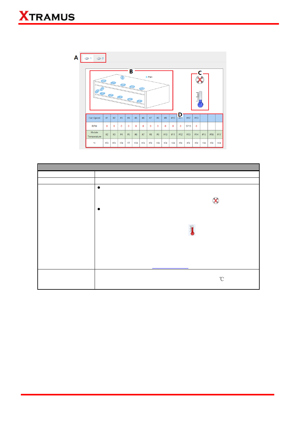Chassis monitor | Xtramus NuPOE-M16EL V1.1 User Manual | Page 27 / 34