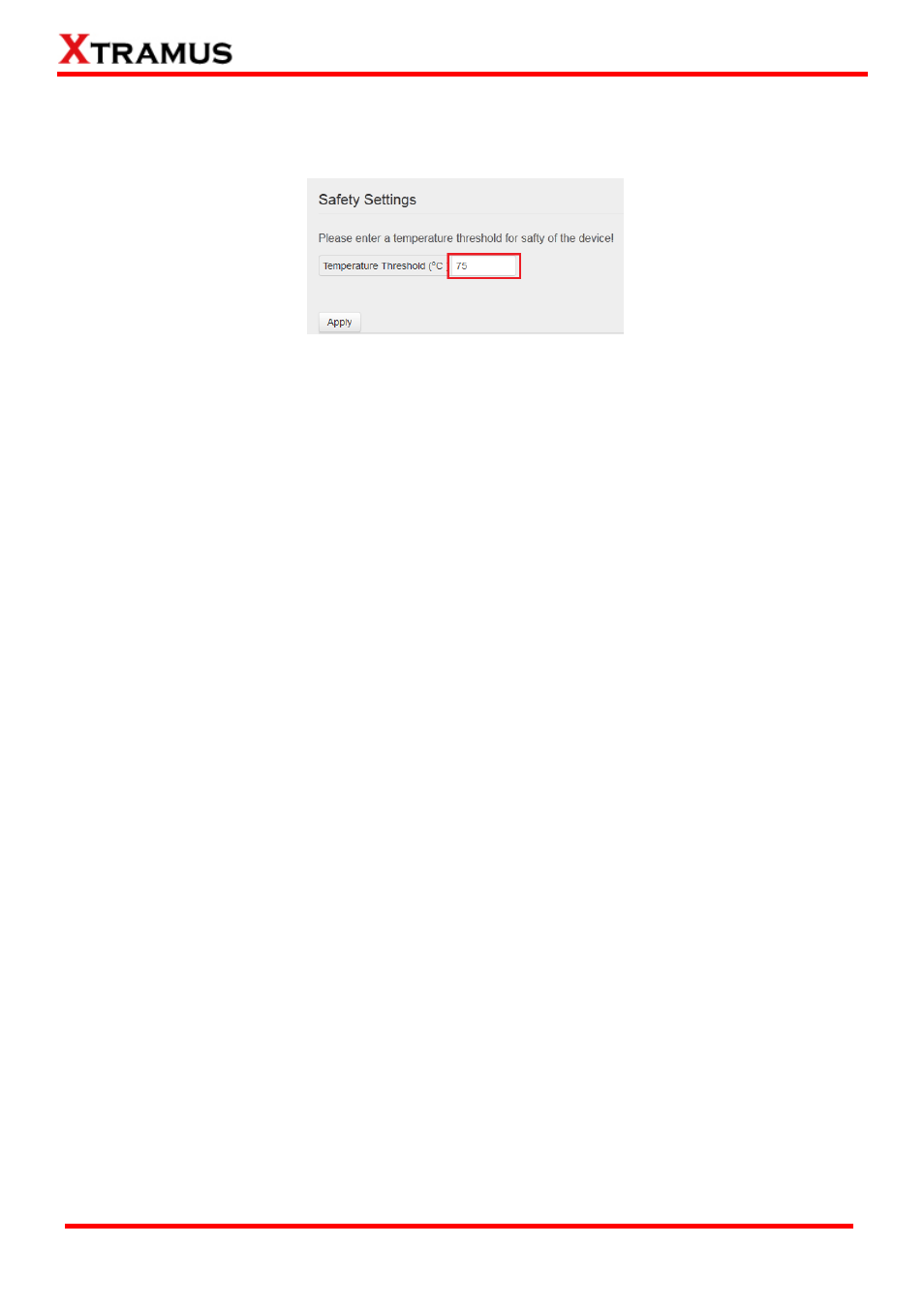 Safety settings | Xtramus NuPOE-M16EL V1.1 User Manual | Page 28 / 34