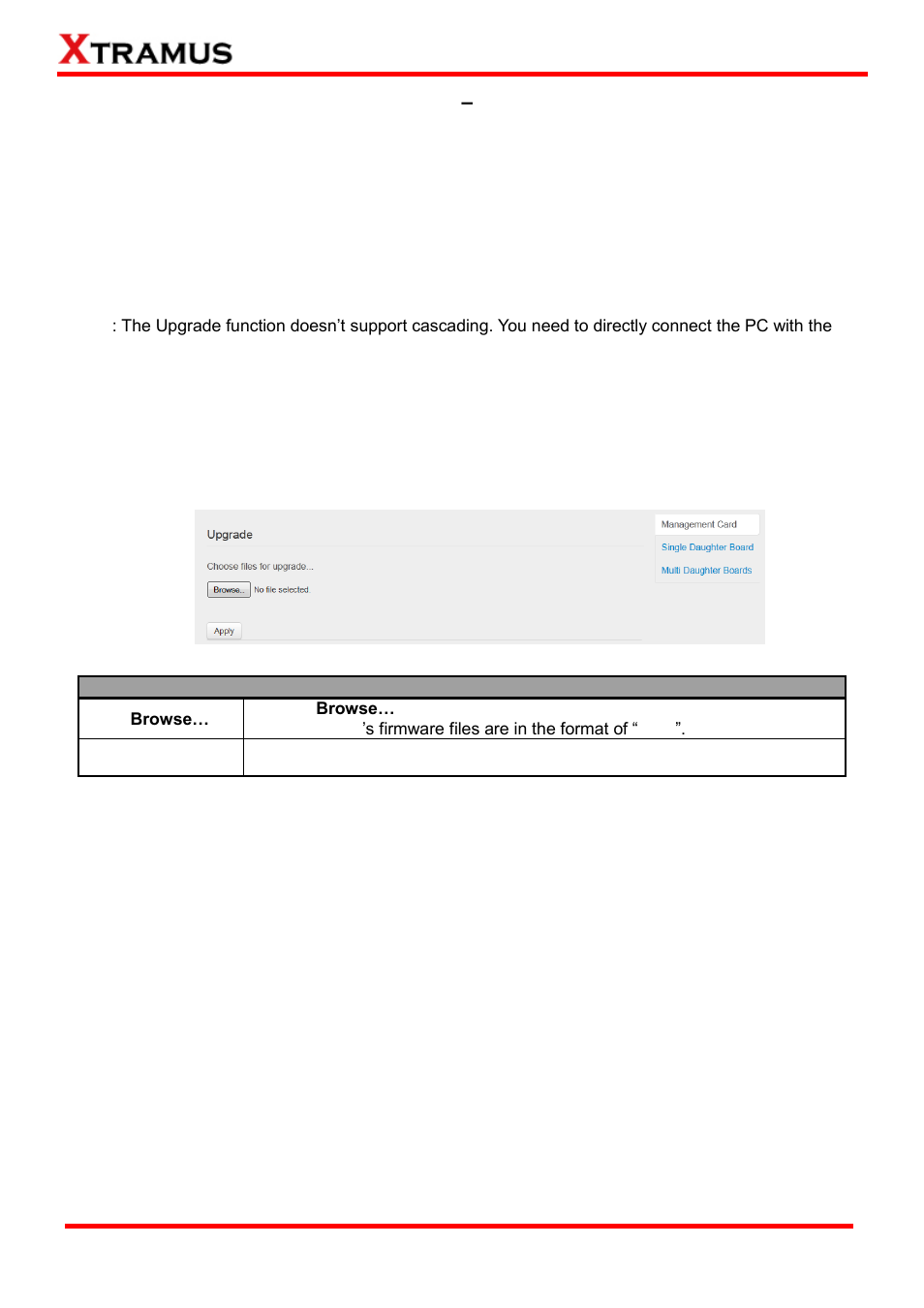 Maintenance, Upgrade, Management card | Xtramus NuPOE-M16EL V1.1 User Manual | Page 29 / 34