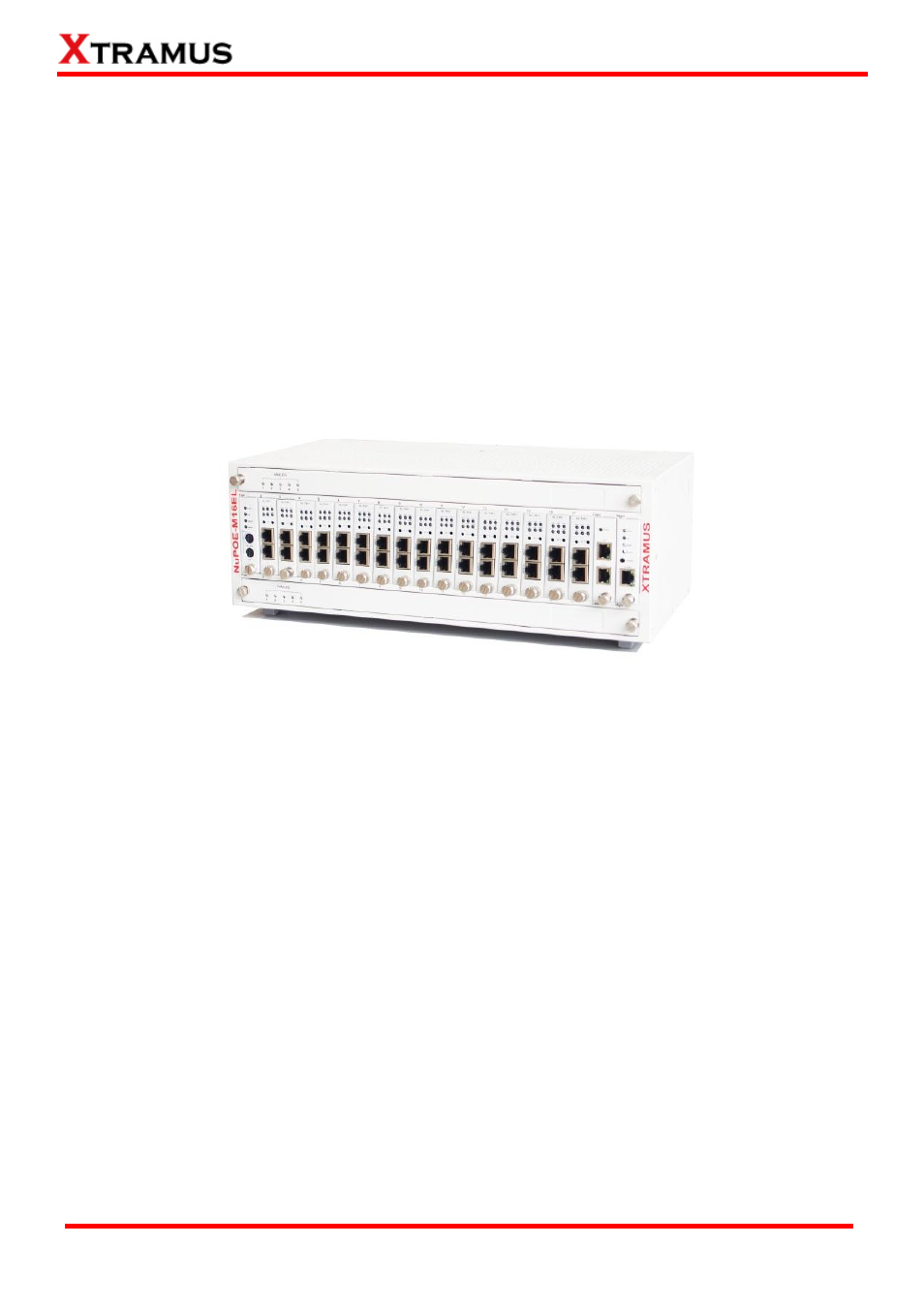 Nupoe-m16el overview, General descriptions of nupoe-m16el, 1 nupoe-m16el overview | Xtramus NuPOE-M16EL V1.1 User Manual | Page 5 / 34