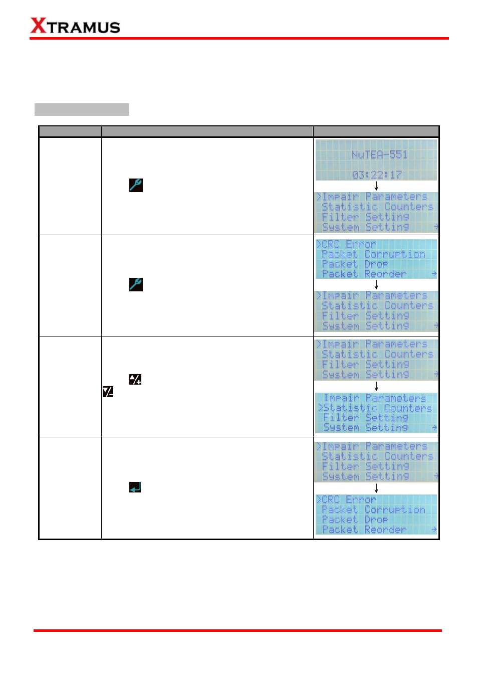 Nutea-551 front panel functions – basic controls | Xtramus NuTEA-551 V1.2 User Manual | Page 15 / 45