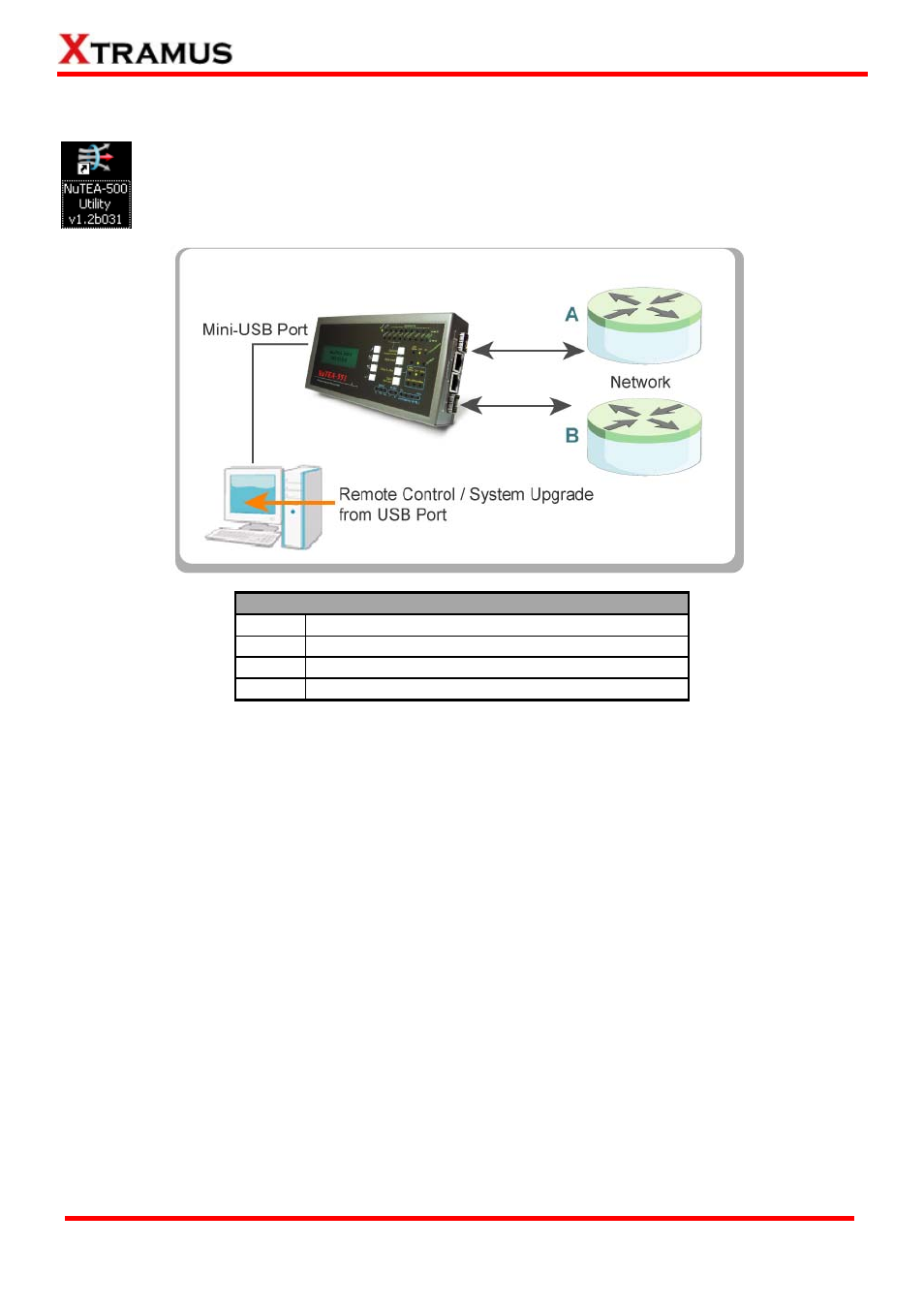 Nutea-551 utility | Xtramus NuTEA-551 V1.2 User Manual | Page 20 / 45