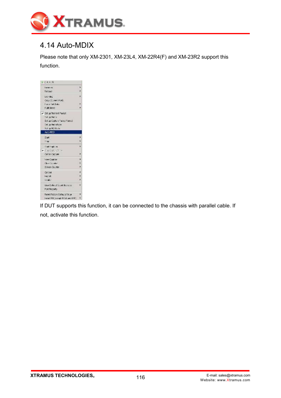 14 auto-mdix | Xtramus NuWIN V1.1 User Manual | Page 121 / 171