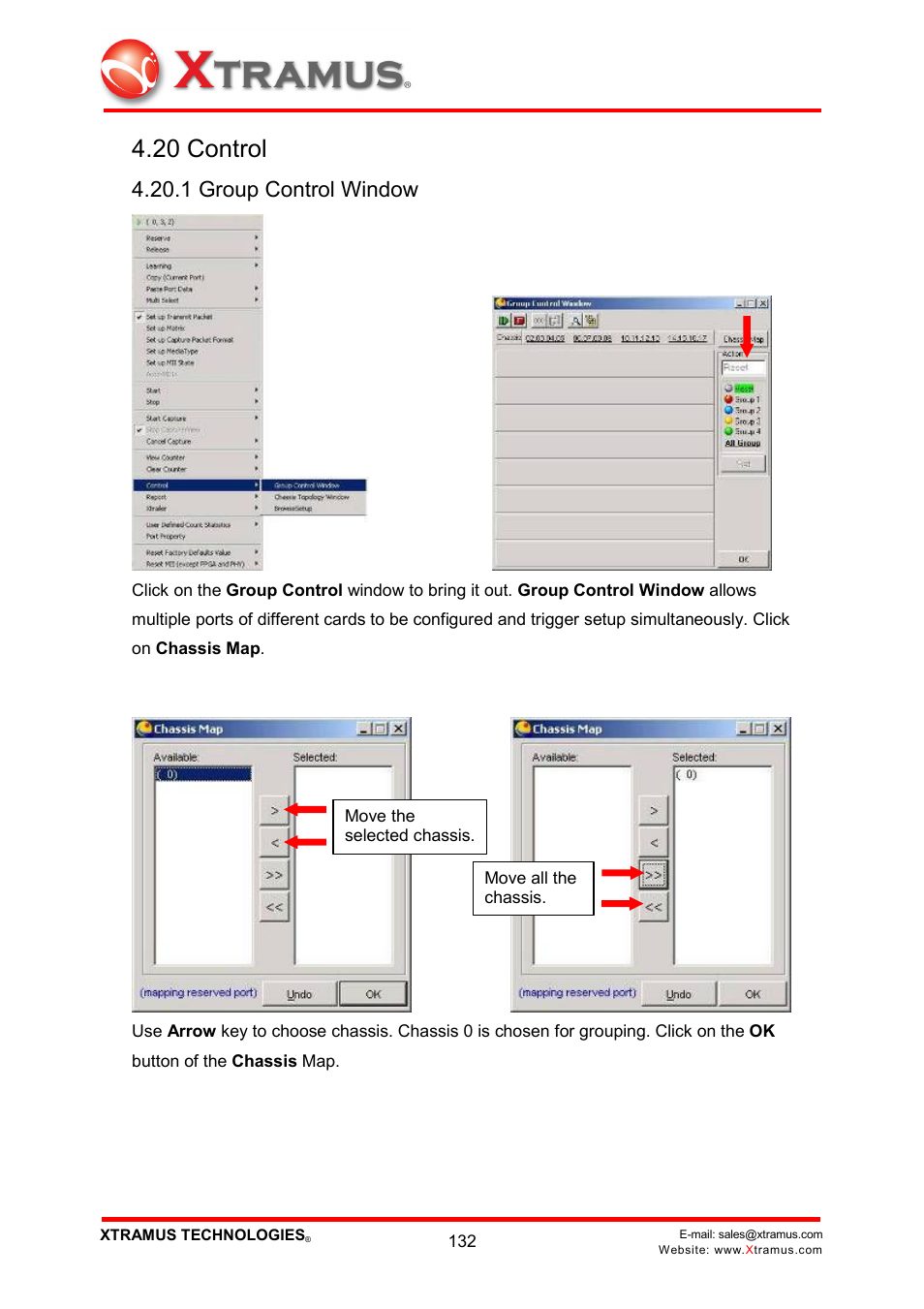 20 control, 1 group control window | Xtramus NuWIN V1.1 User Manual | Page 137 / 171