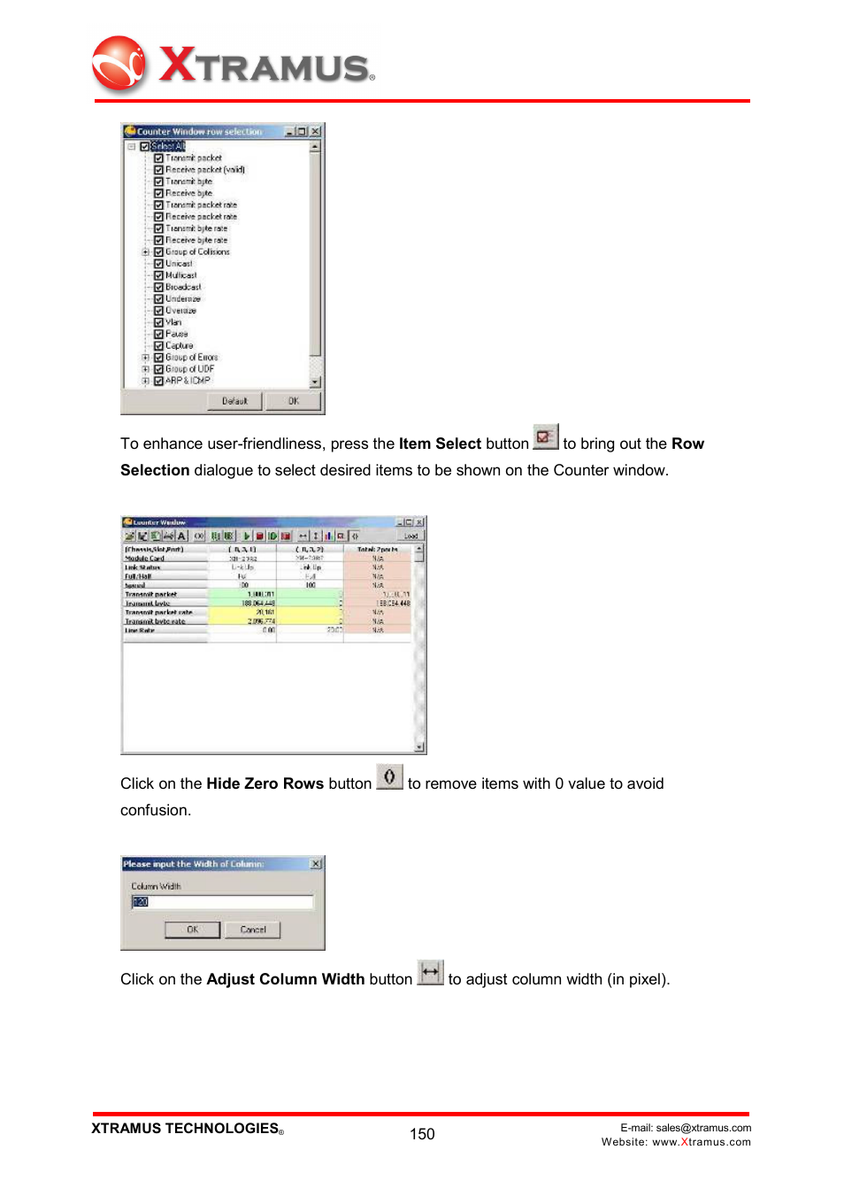 Xtramus NuWIN V1.1 User Manual | Page 155 / 171