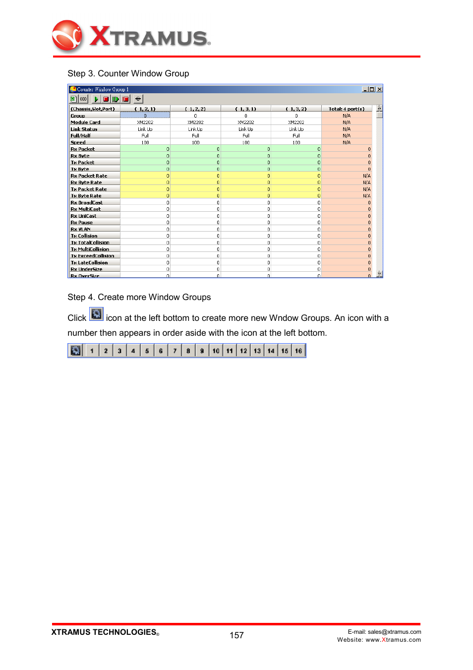 Xtramus NuWIN V1.1 User Manual | Page 162 / 171