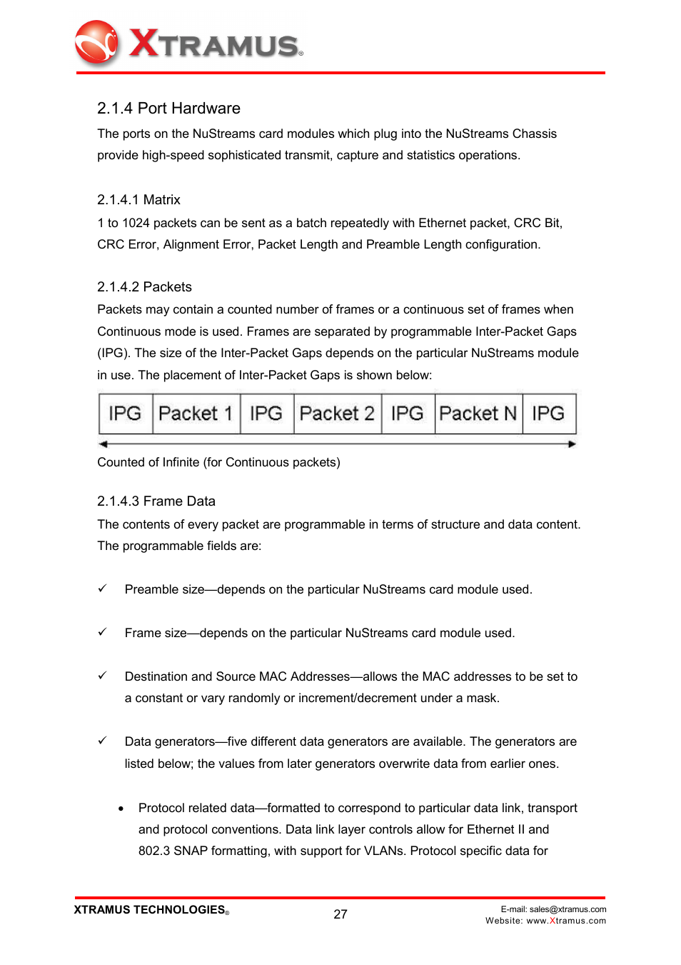 4 port hardware | Xtramus NuWIN V1.1 User Manual | Page 32 / 171
