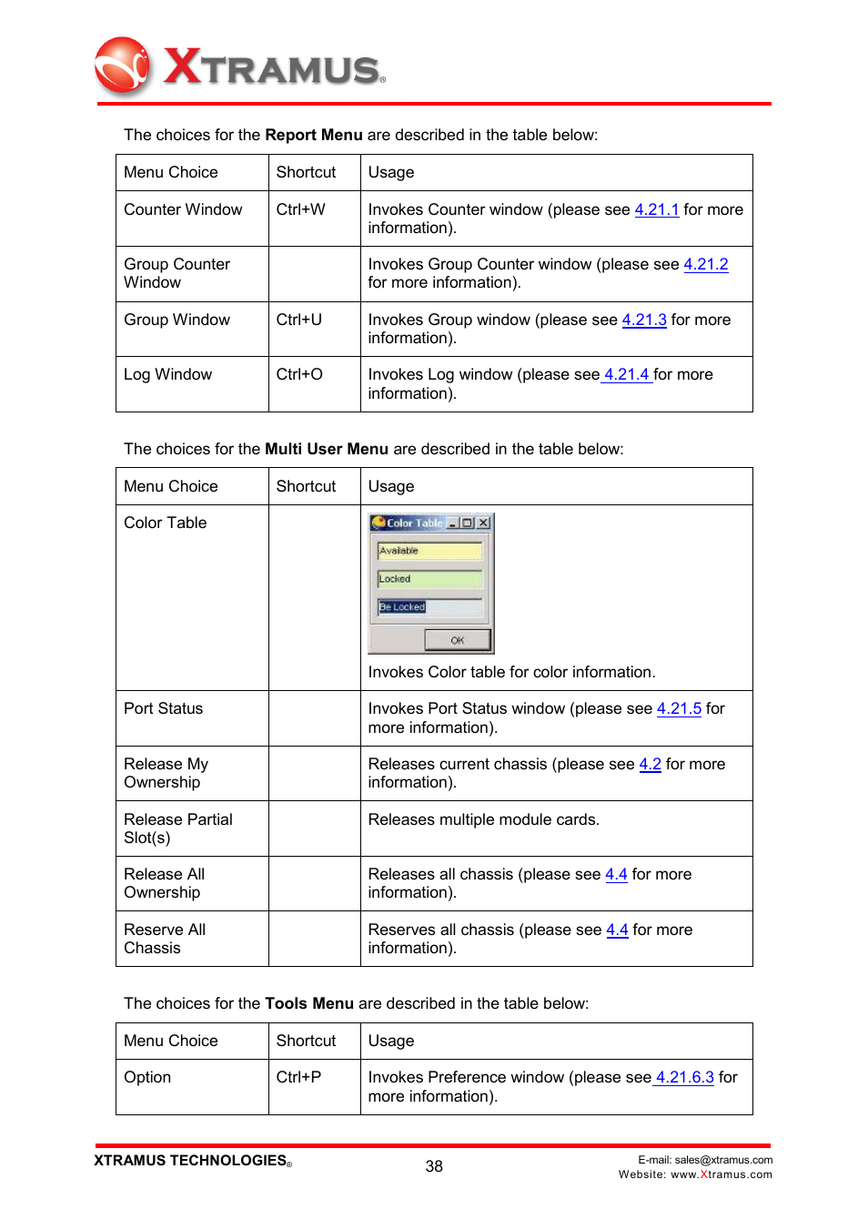 Xtramus NuWIN V1.1 User Manual | Page 43 / 171