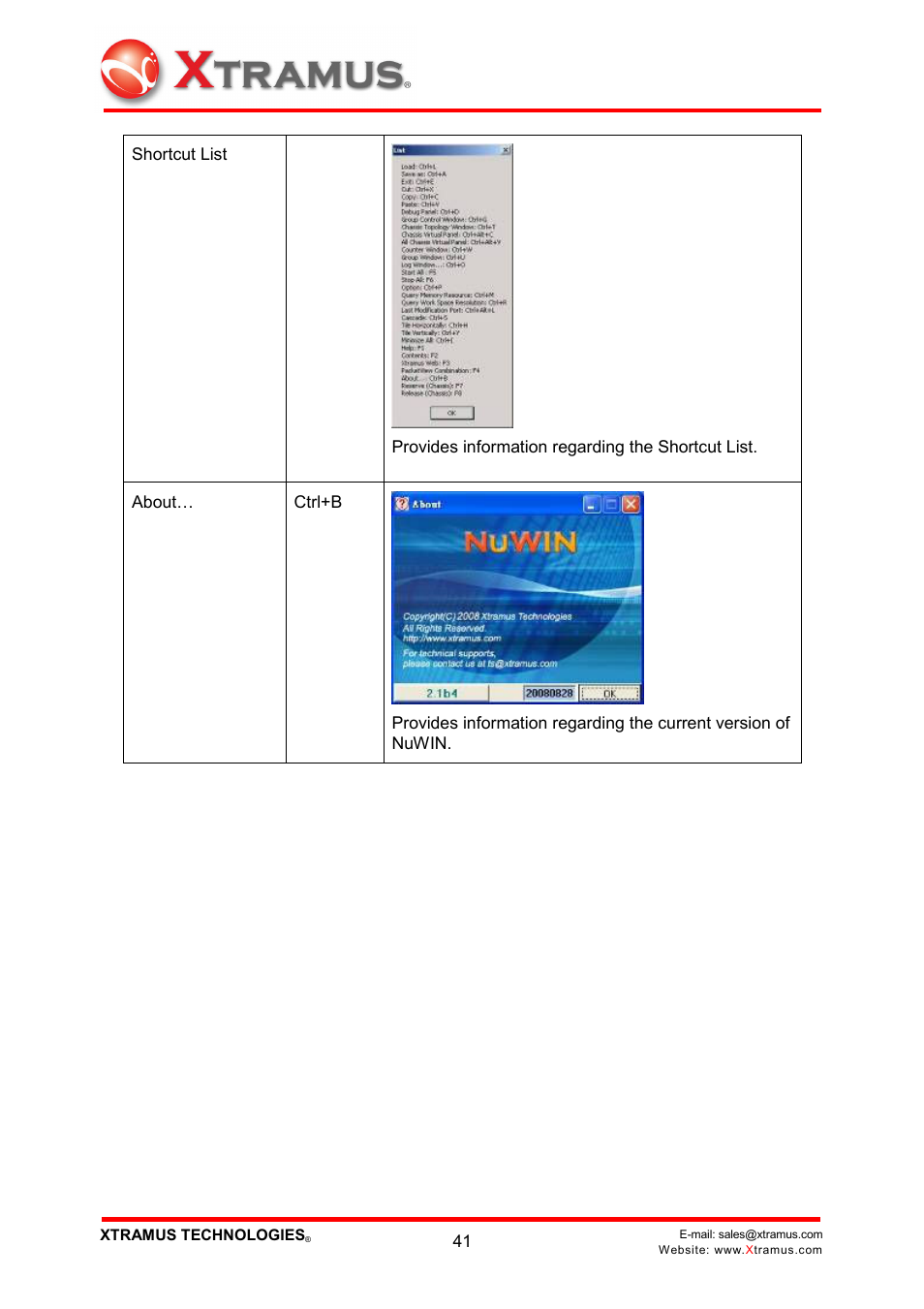 Xtramus NuWIN V1.1 User Manual | Page 46 / 171