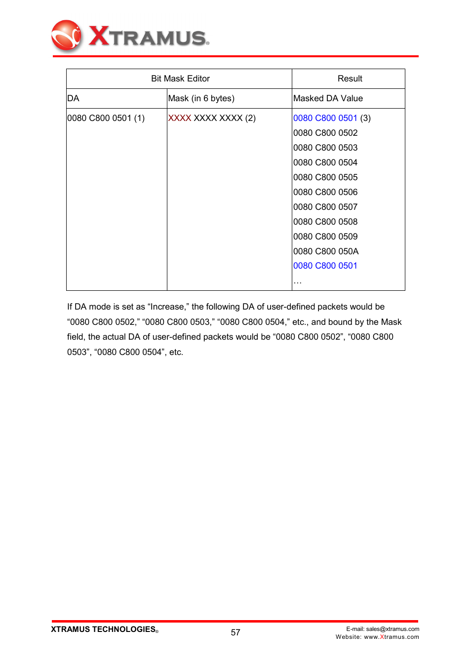 Xtramus NuWIN V1.1 User Manual | Page 62 / 171