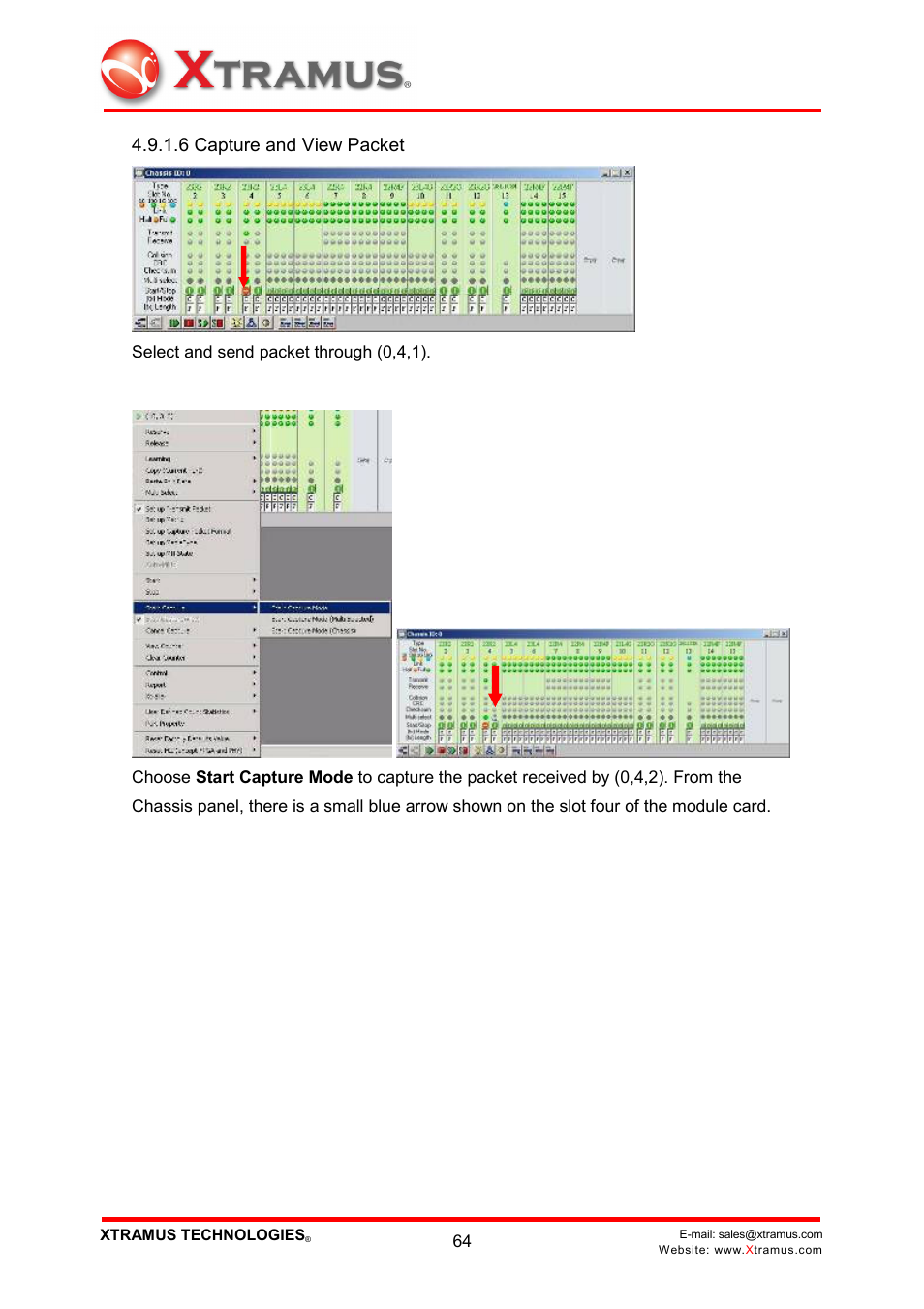 6 capture and view packet | Xtramus NuWIN V1.1 User Manual | Page 69 / 171