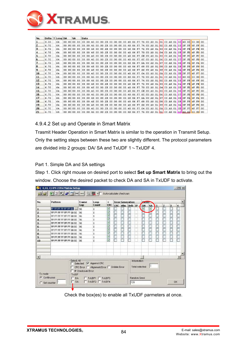 2 set up and operate in smart matrix | Xtramus NuWIN V1.1 User Manual | Page 89 / 171