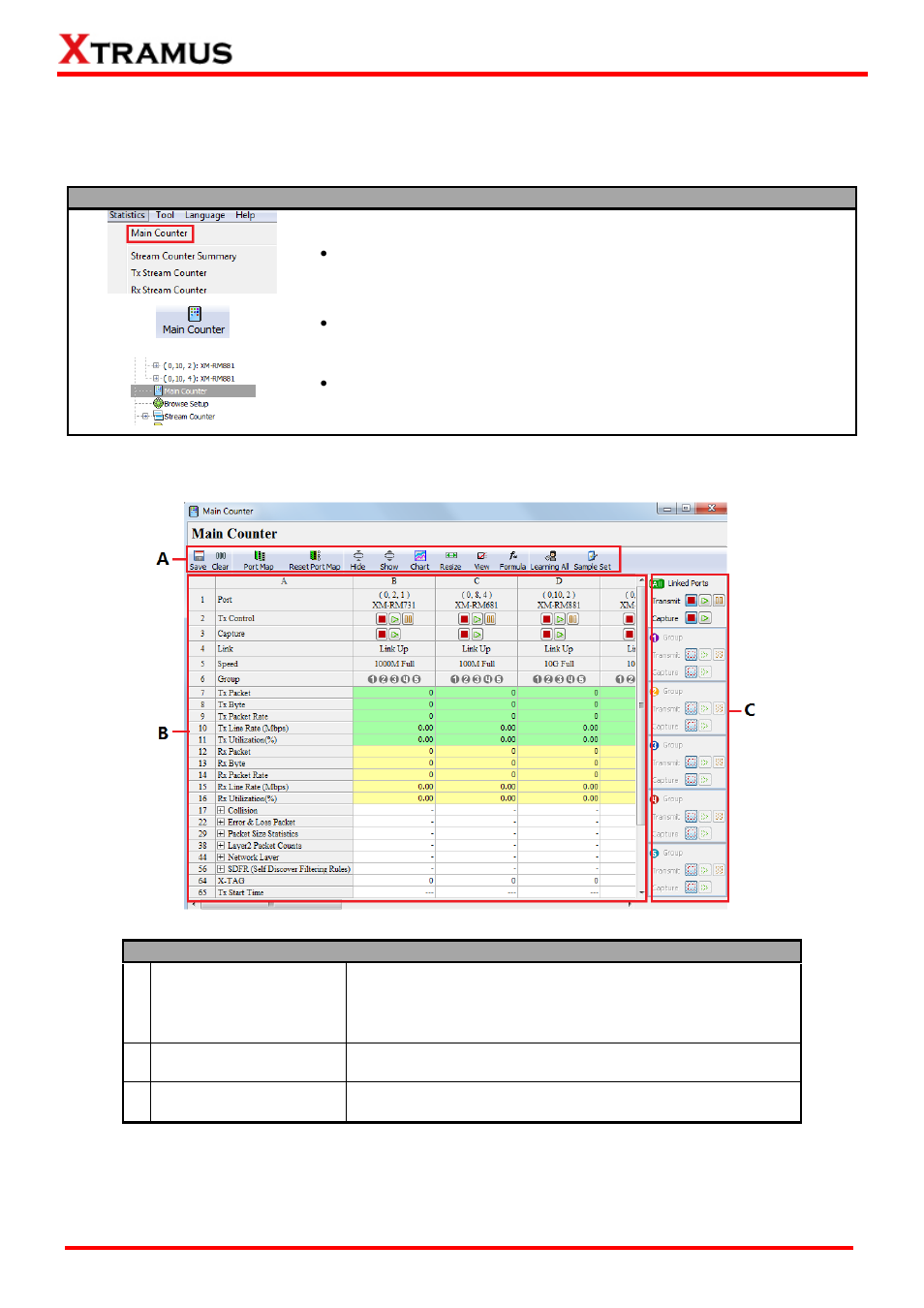 Main counter | Xtramus NuWIN-RM V1.4 User Manual | Page 45 / 111