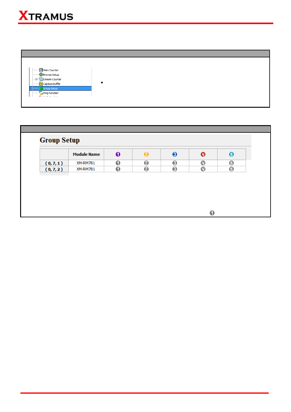 Group setup | Xtramus NuWIN-RM V1.4 User Manual | Page 77 / 111