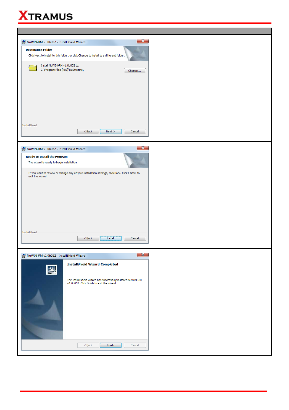 Xtramus NuWIN-RM V1.4 User Manual | Page 8 / 111