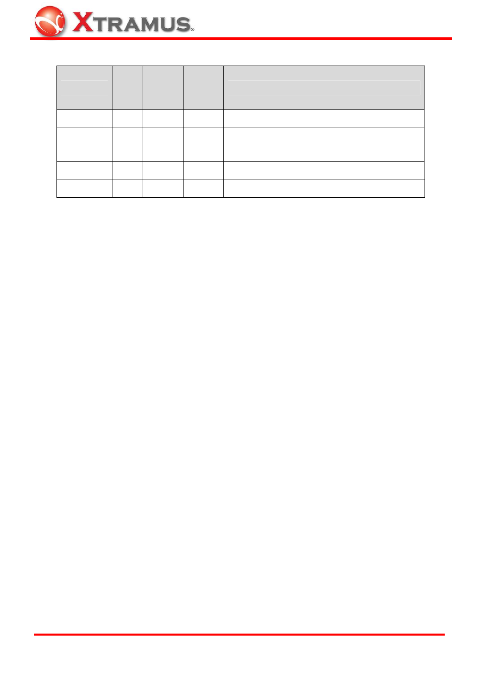 Revision history | Xtramus XG2 V1.3 User Manual | Page 3 / 27