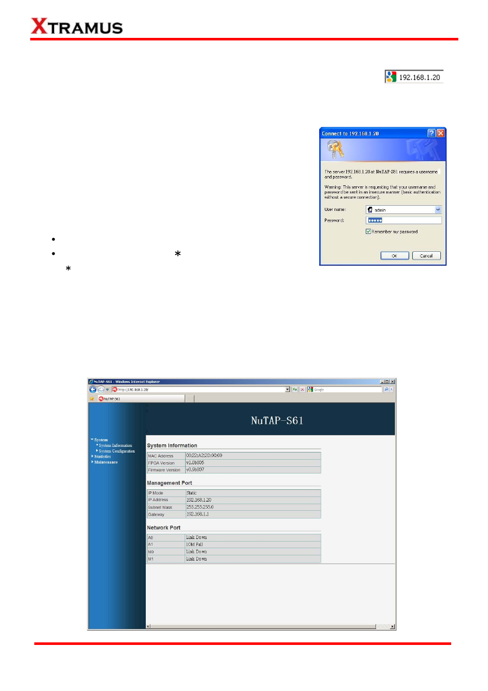 Xtramus NuTAP-S61 V1.2 User Manual | Page 14 / 75
