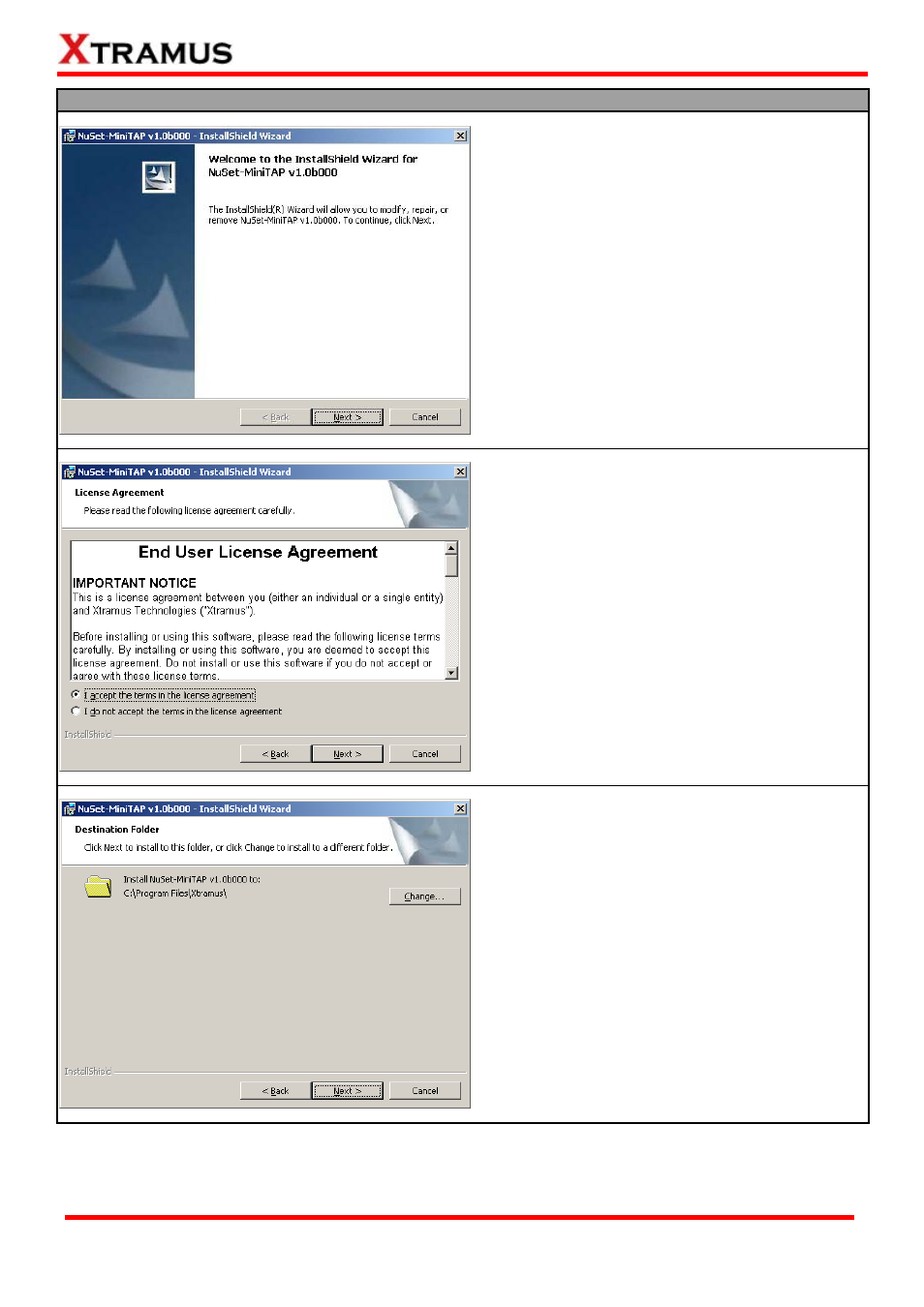 Xtramus NuTAP-S61 V1.2 User Manual | Page 40 / 75