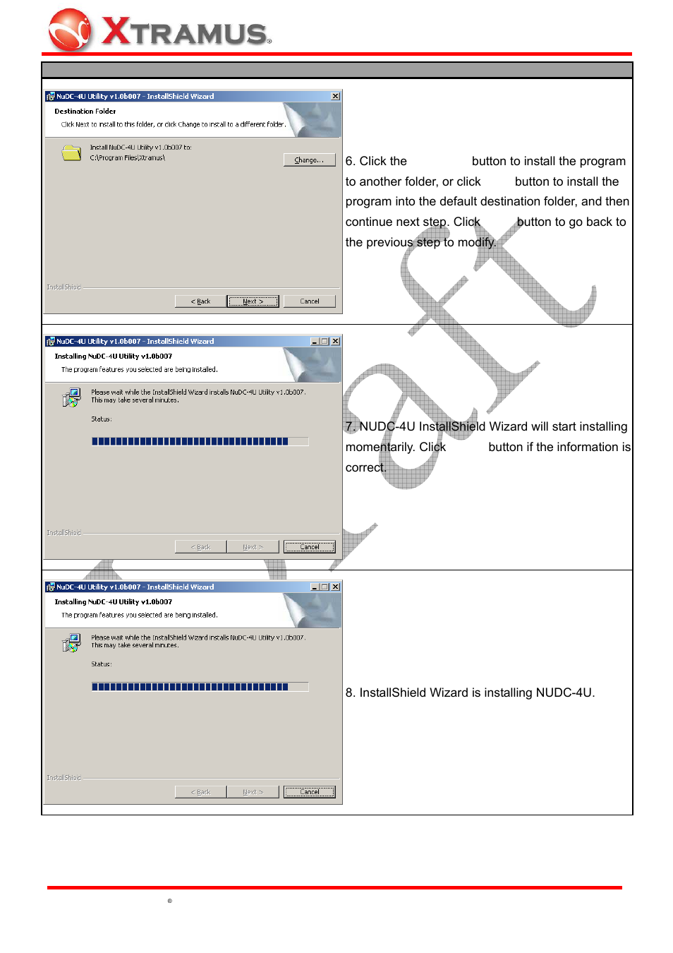 Xtramus NuDC-4U V2.1 User Manual | Page 17 / 37