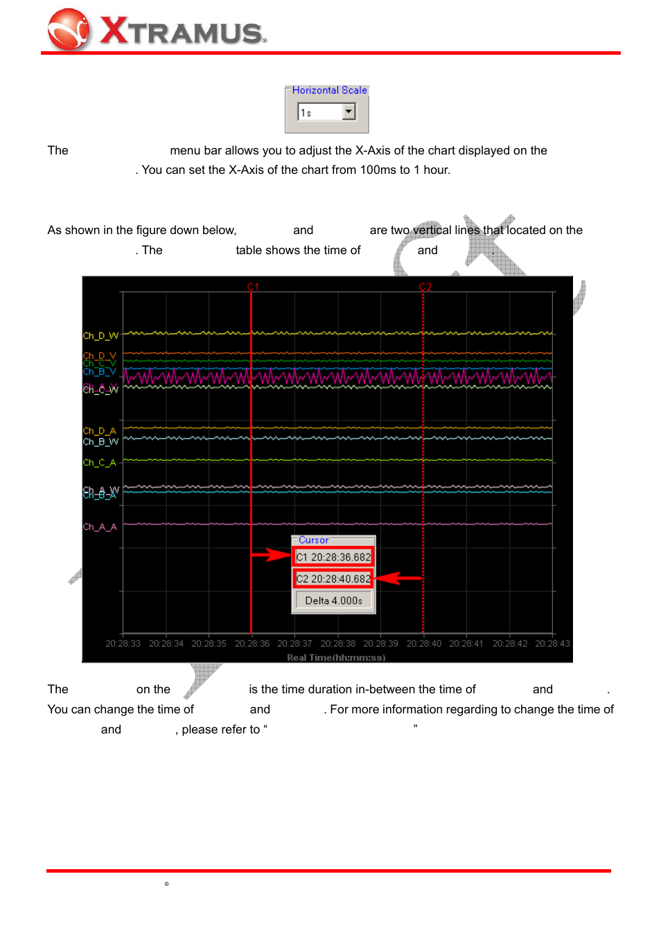 Cursor time | Xtramus NuDC-4U V2.1 User Manual | Page 33 / 37