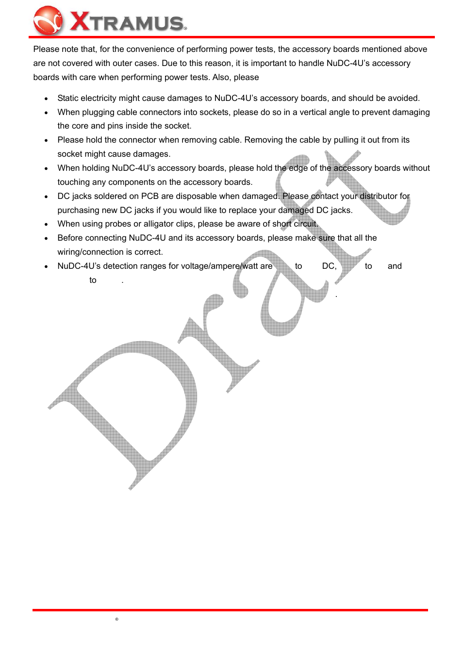 Xtramus NuDC-4U V2.1 User Manual | Page 35 / 37