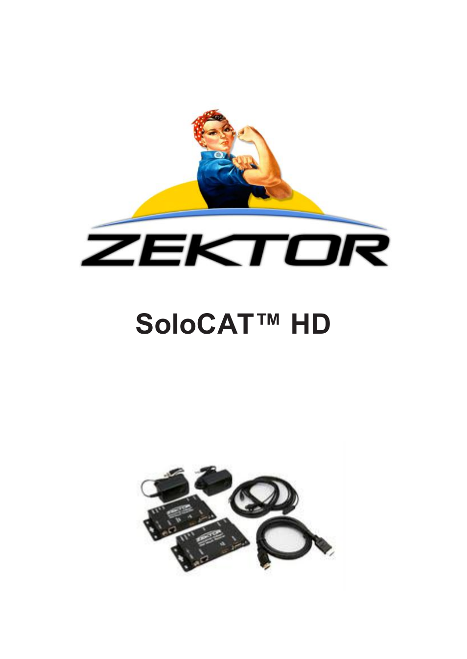 Zektor SoloCAT™ HD User Manual | 13 pages