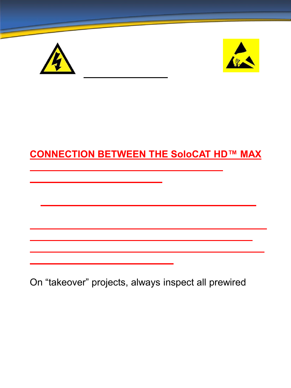 Zektor SoloCAT™ HD MAX User Manual | Page 5 / 14