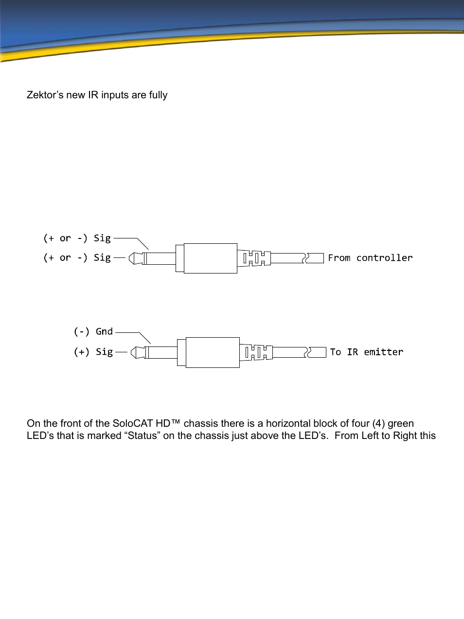 Zektor SoloCAT™ HD MAX User Manual | Page 9 / 14