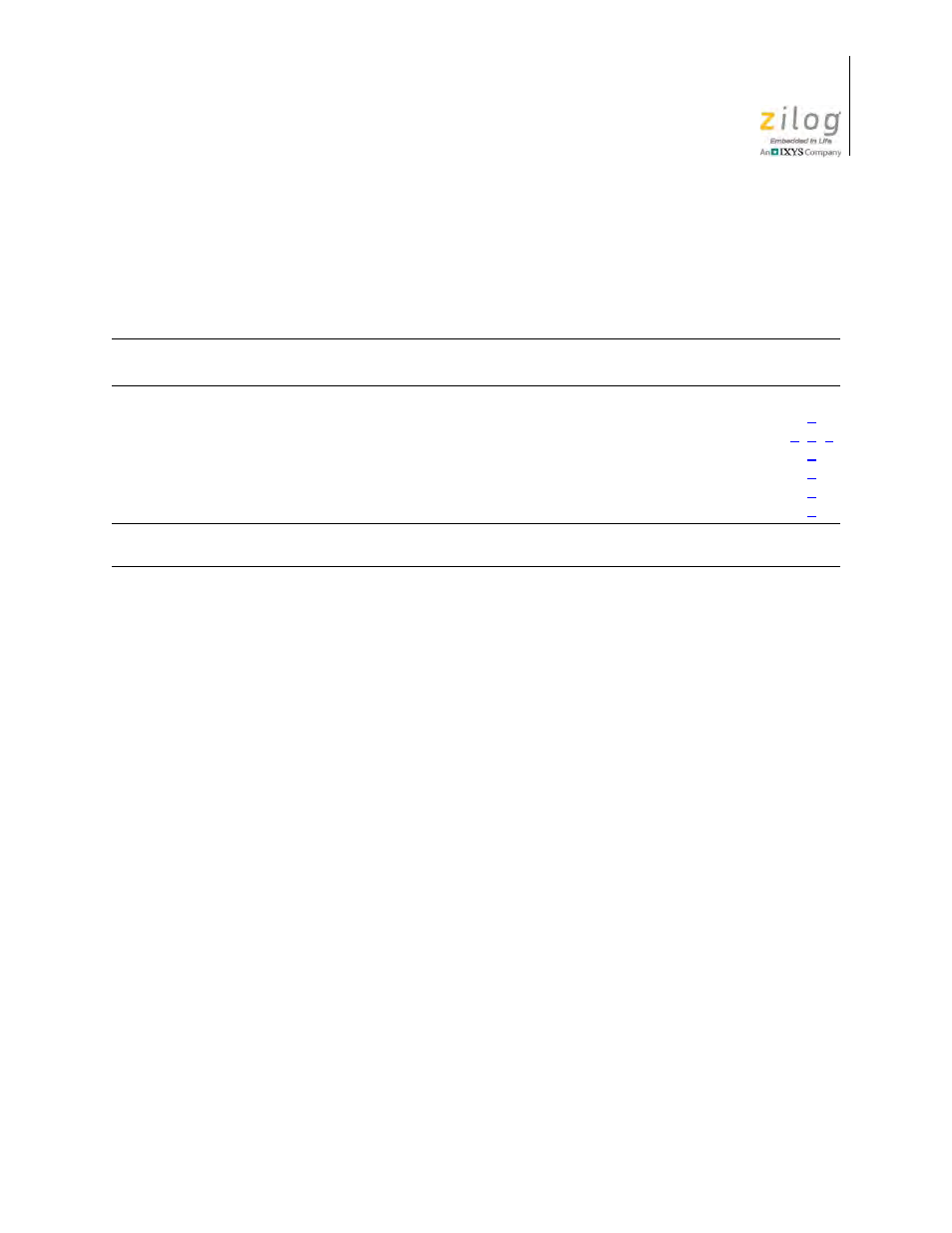 Revision history | Zilog S3F80P5 User Manual | Page 3 / 11
