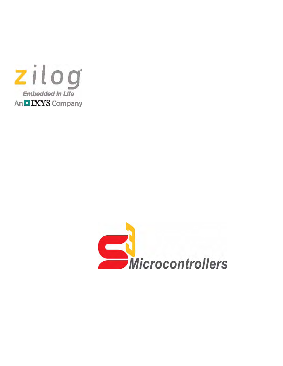 Zilog S3F80QB User Manual | 29 pages