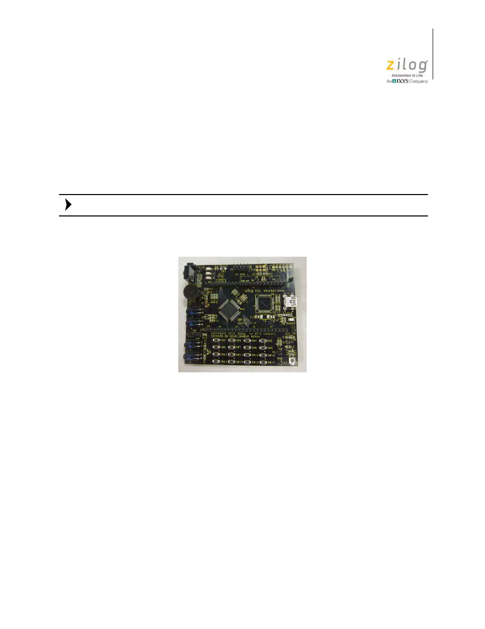 S3f80qb development board | Zilog S3F80QB User Manual | Page 15 / 29