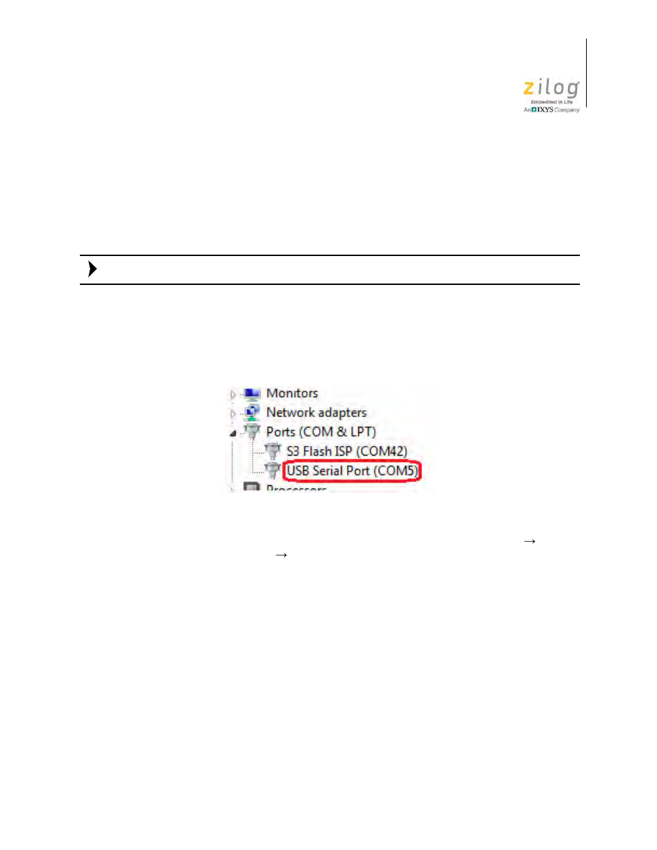 Appendix d. run the s3f8s19 monitor demo, Appendix d. run the, S3f8s19 monitor demo | Zilog S3F8S19 User Manual | Page 30 / 38