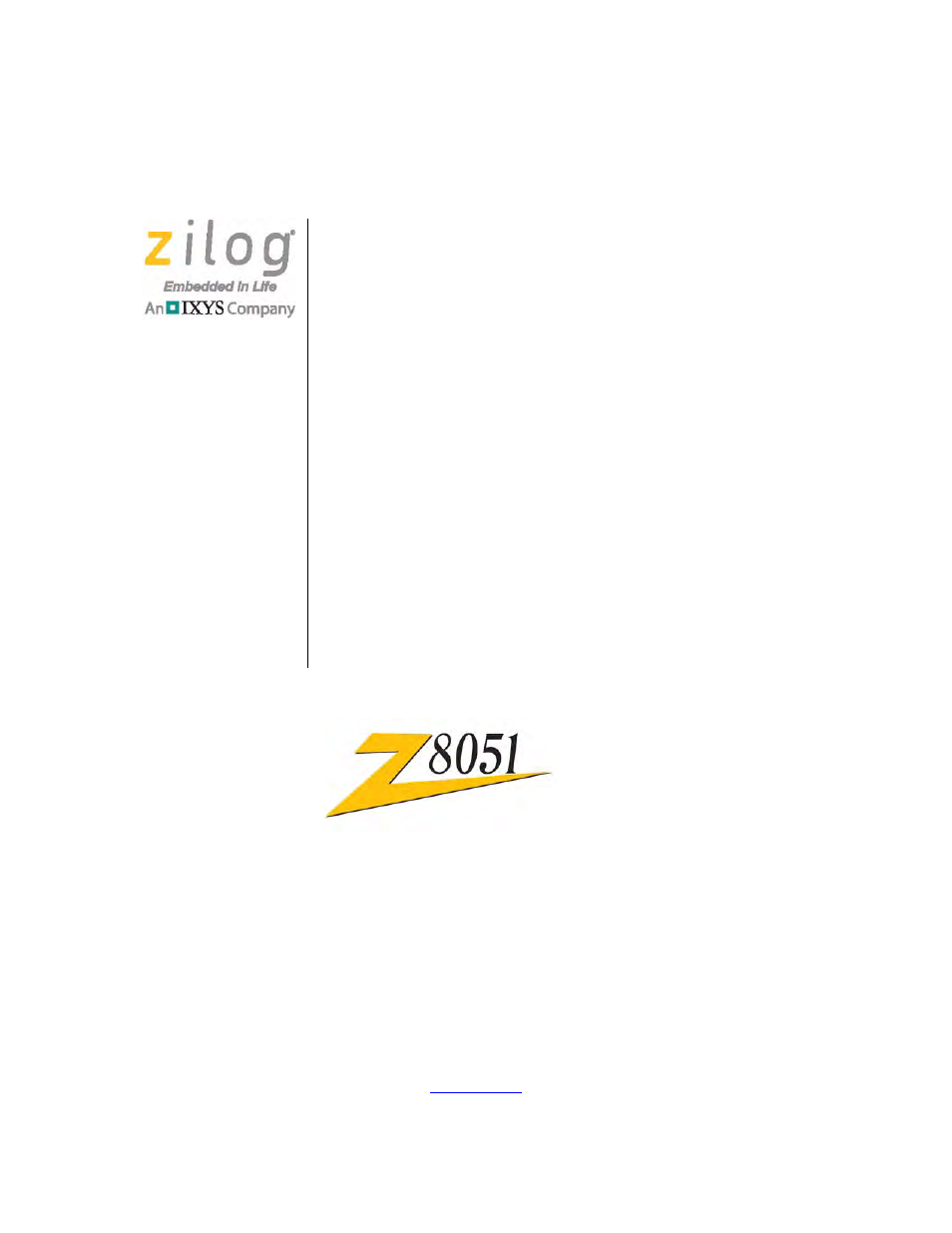 Zilog Z51F0811 User Manual | 96 pages