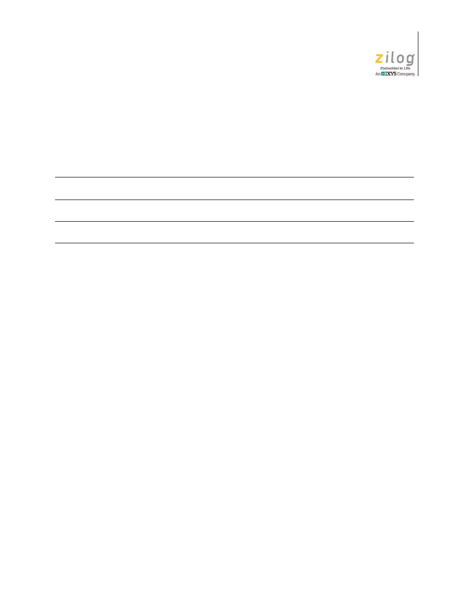Revision history | Zilog Z51F0811 User Manual | Page 3 / 96