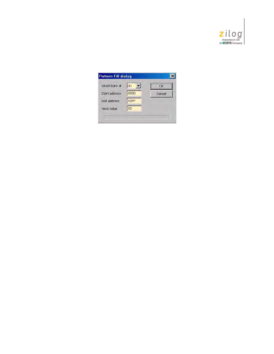 Iram dump window | Zilog Z51F0811 User Manual | Page 56 / 96