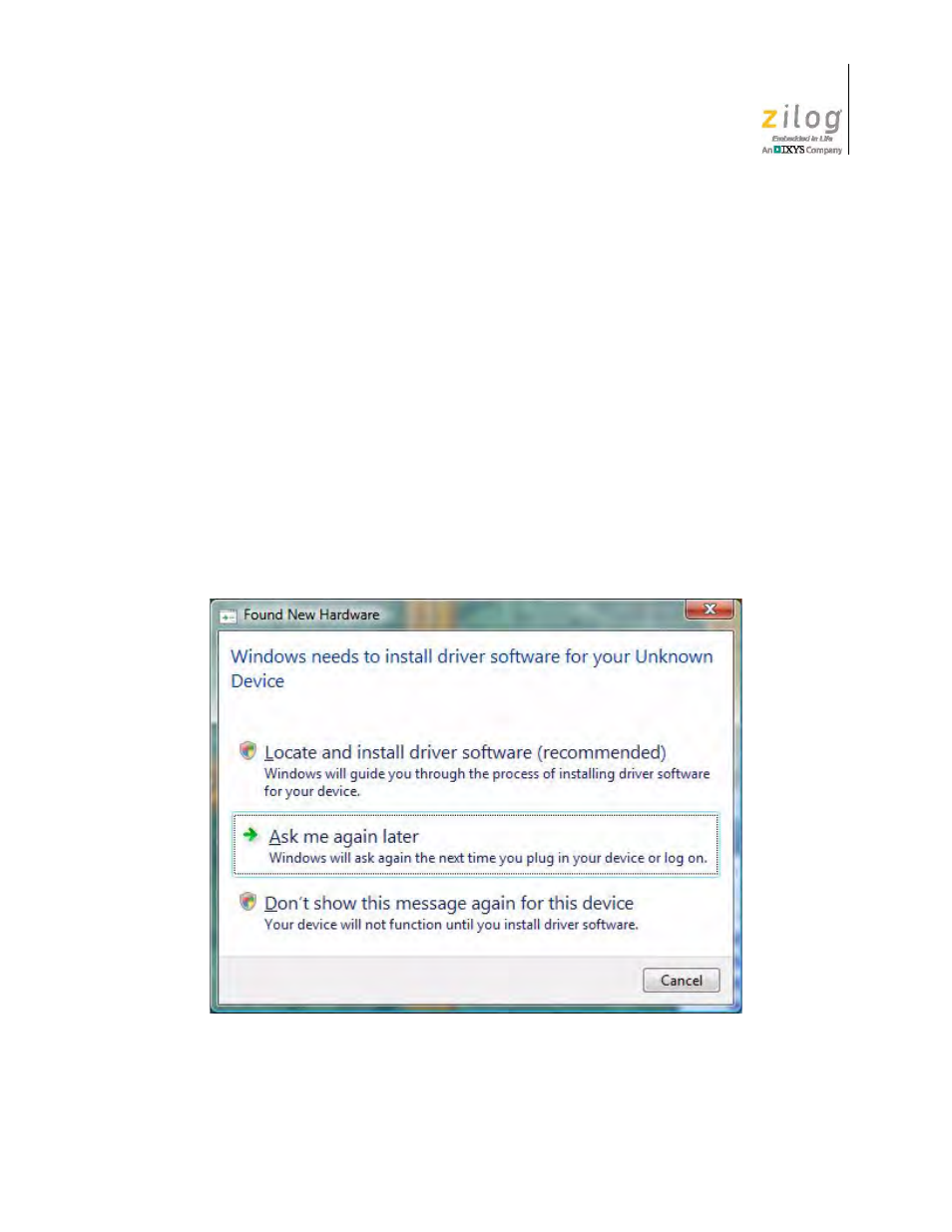 Appendix a | Zilog Z51F0811 User Manual | Page 90 / 96
