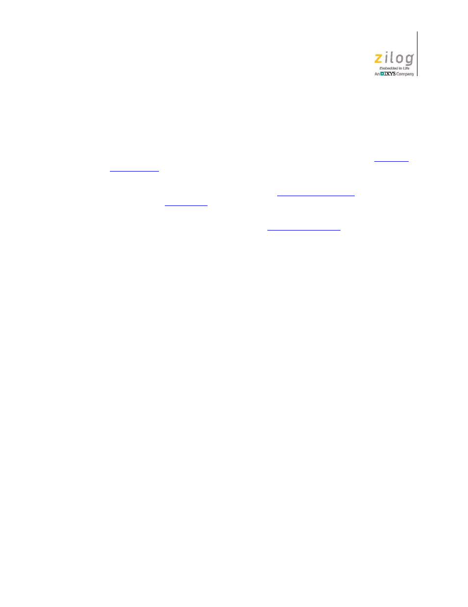Customer support | Zilog Z51F0811 User Manual | Page 96 / 96
