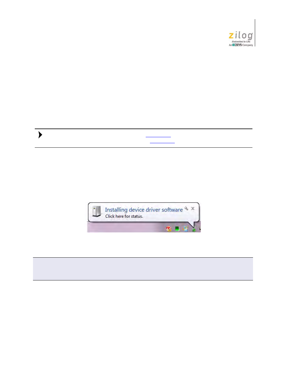 Z8051 ocd driver installation, Figure 5, Install device driver dialog, windows 7 | Zilog Z51F3221 User Manual | Page 15 / 55