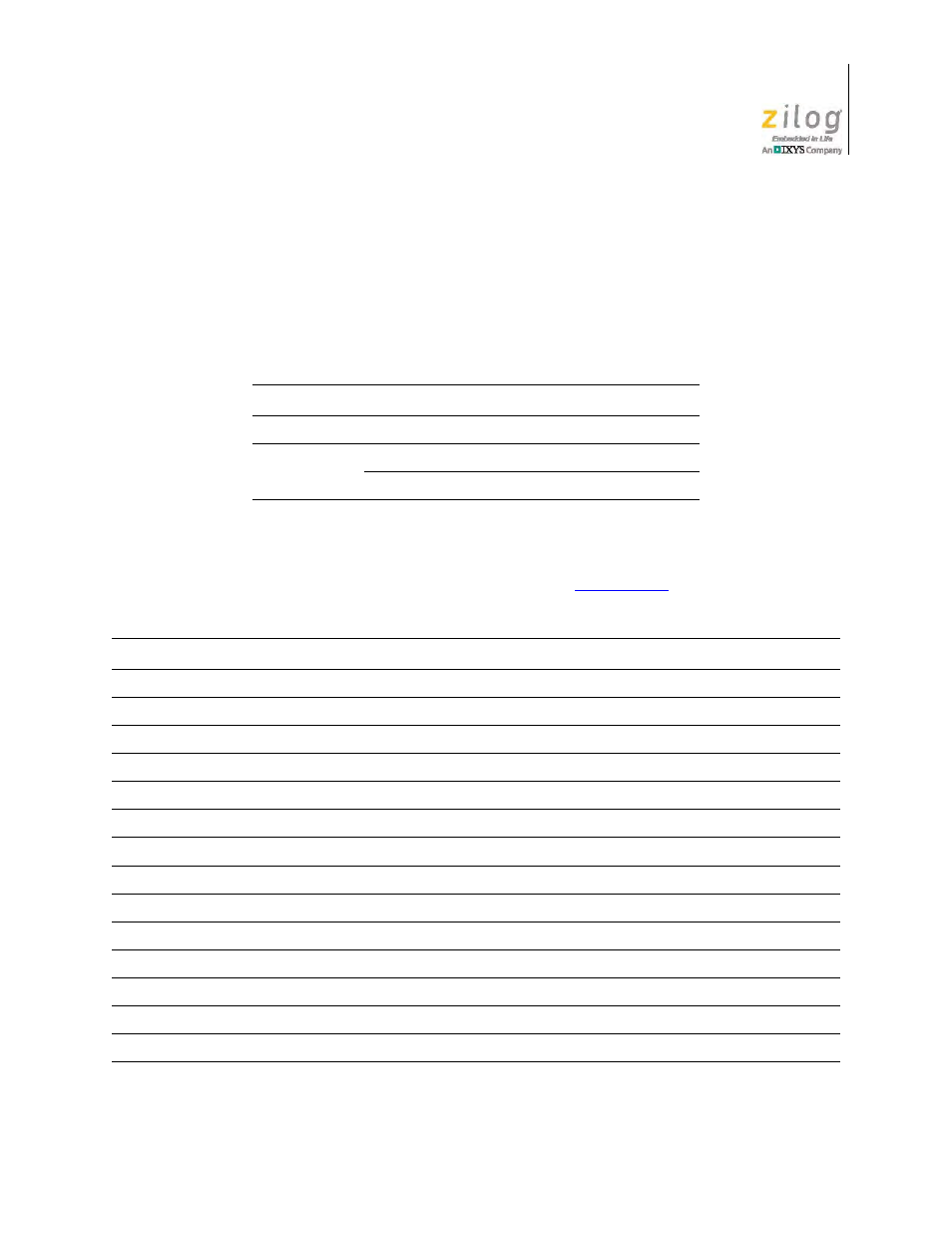 Sample projects and documentation, Table 2, Z51f3221 development kit sample projects | Z51f3221 development kit documentation | Zilog Z51F3221 User Manual | Page 43 / 55