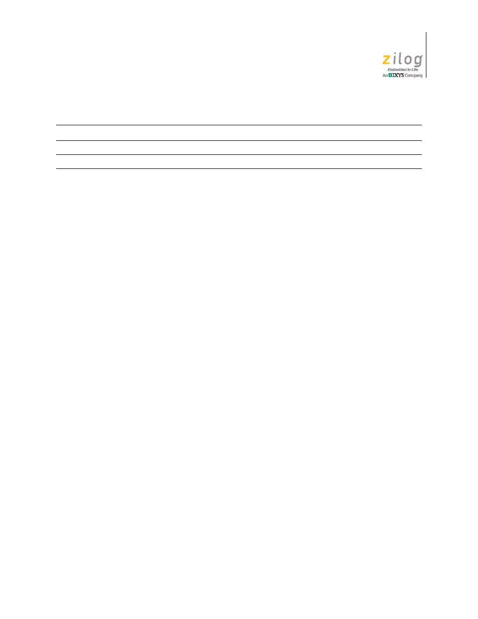 Zilog Z51F3221 User Manual | Page 44 / 55