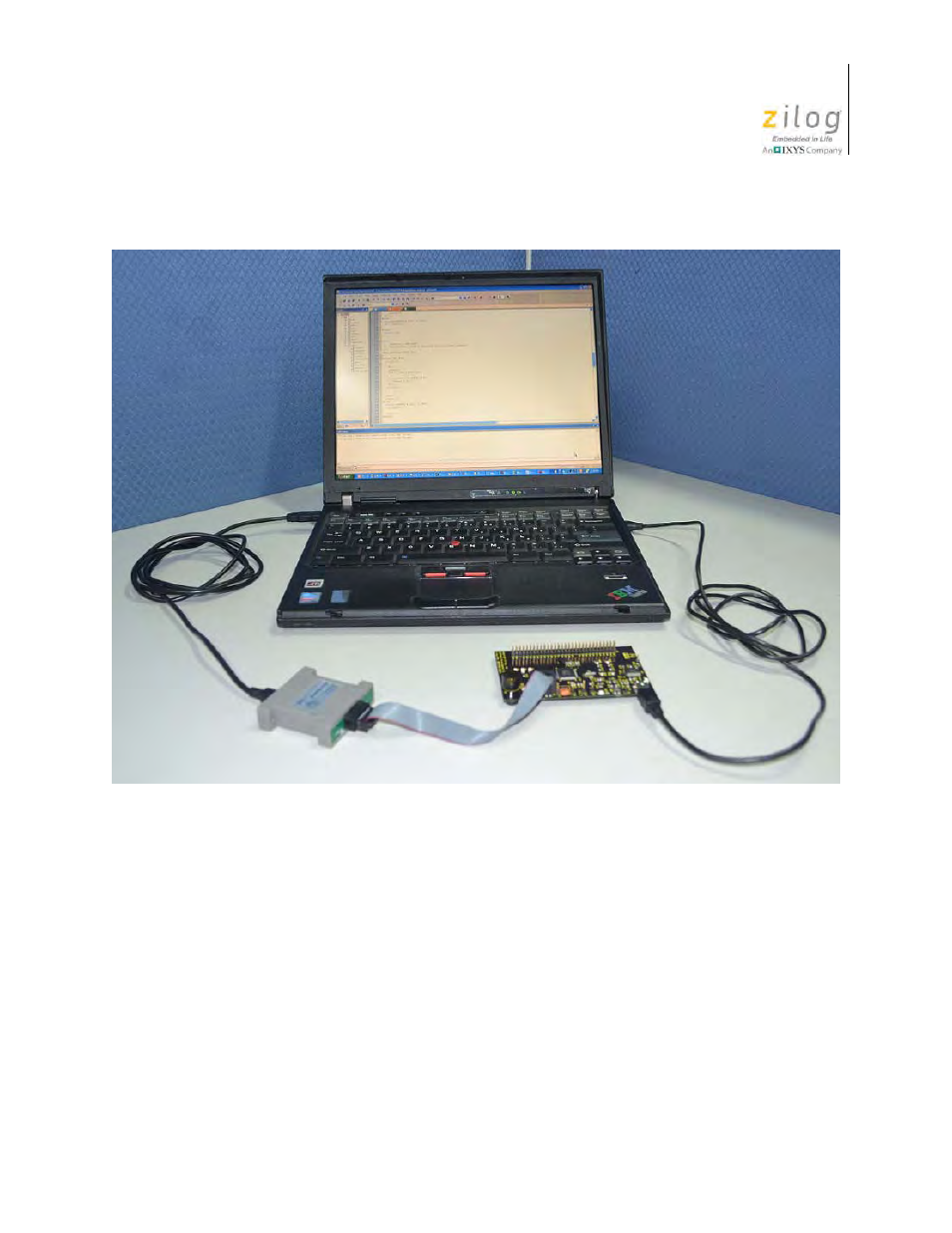 Figure 15. an example setup, Figure 15 | Zilog Z51F6412 User Manual | Page 25 / 54