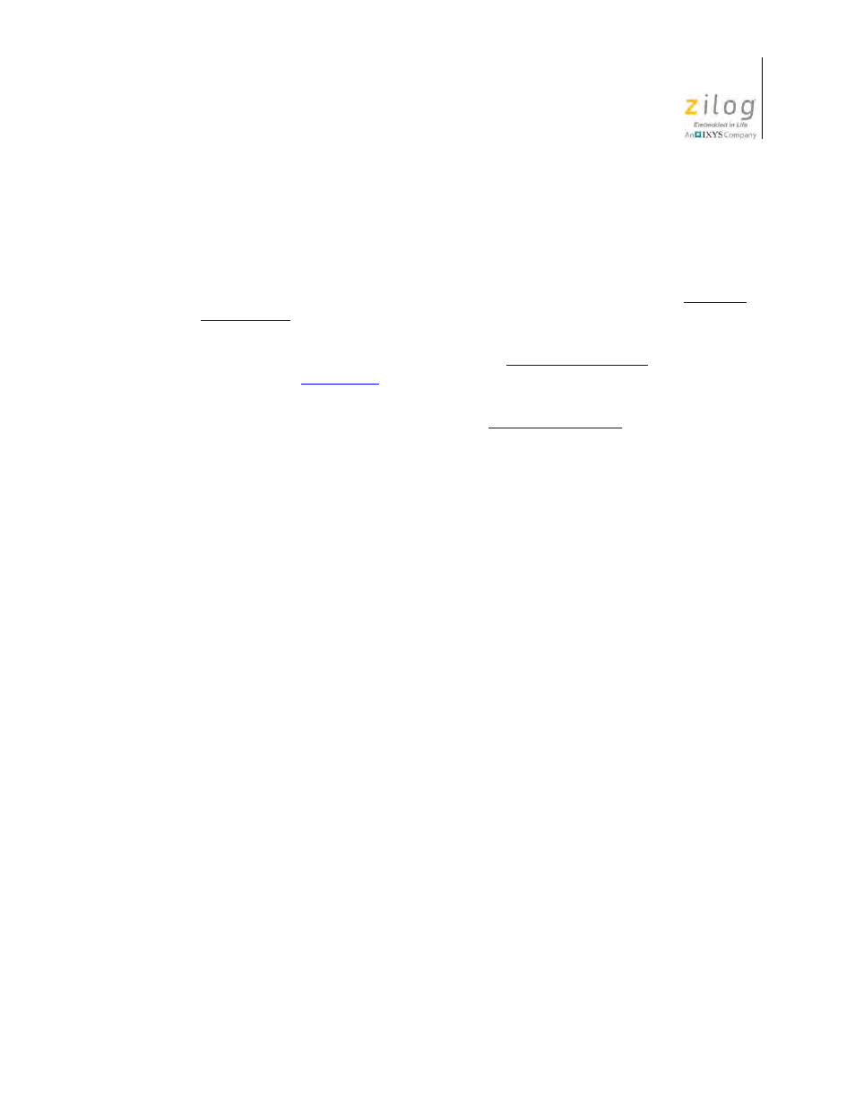 Customer support | Zilog Z51F6412 User Manual | Page 54 / 54