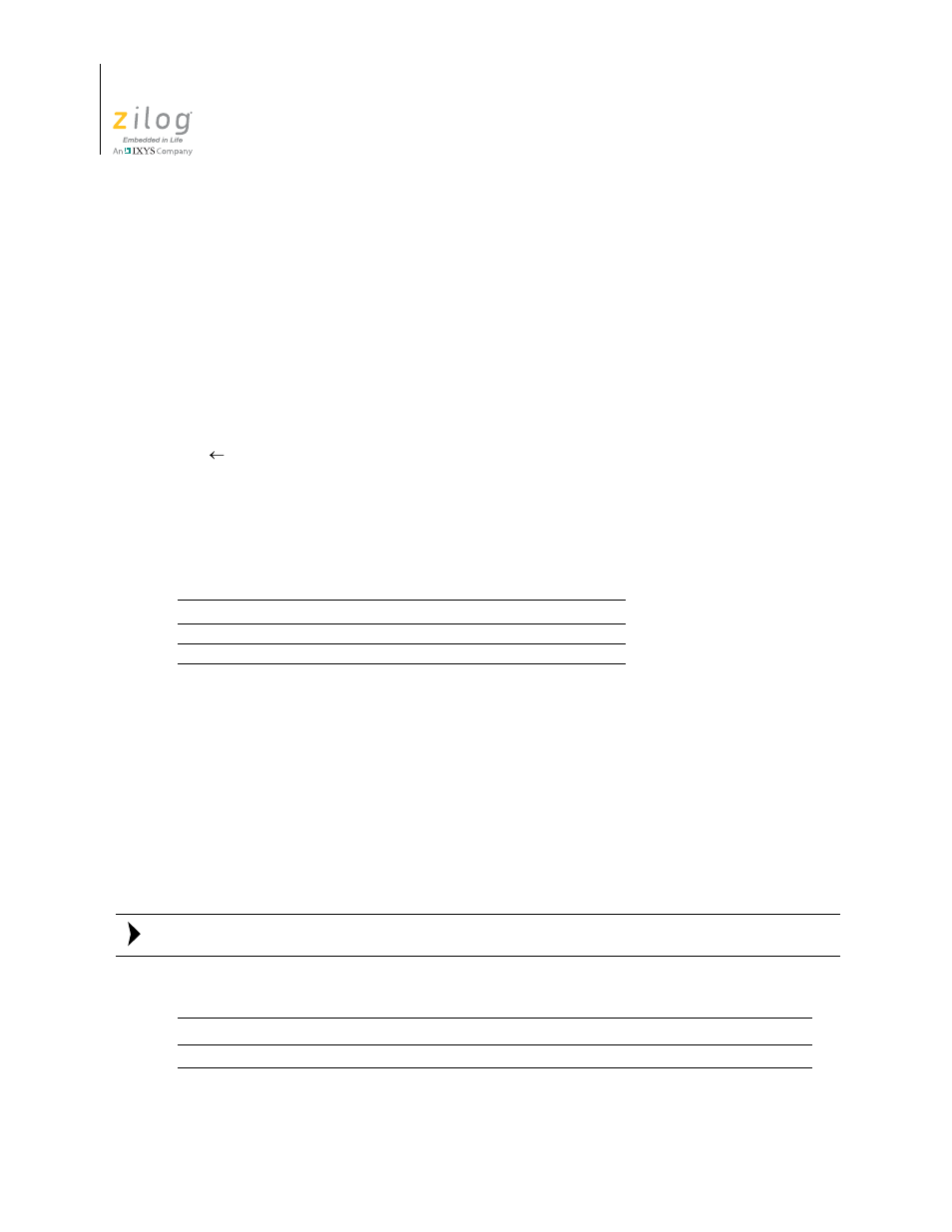 Zilog Z16F2810 User Manual | Page 100 / 216